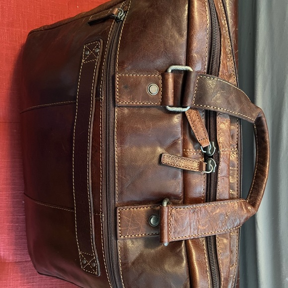 Jack Georges Voyager handmade laptop bag/briefcase - Picture 2 of 7